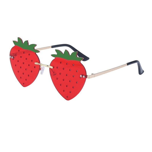 Strawberry Sunglasses For A Trendy, Quirky And Playful Party