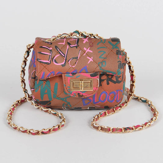 Multi Fonts Gradient Clutch
