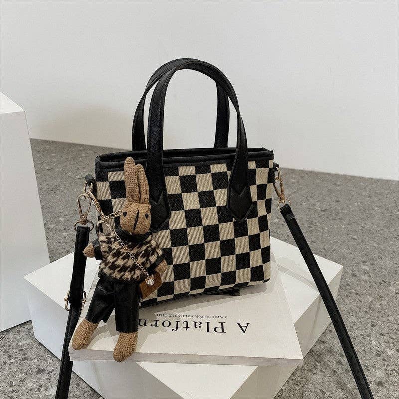 Fashionable Versatile Shoulder Handbag With Attachments