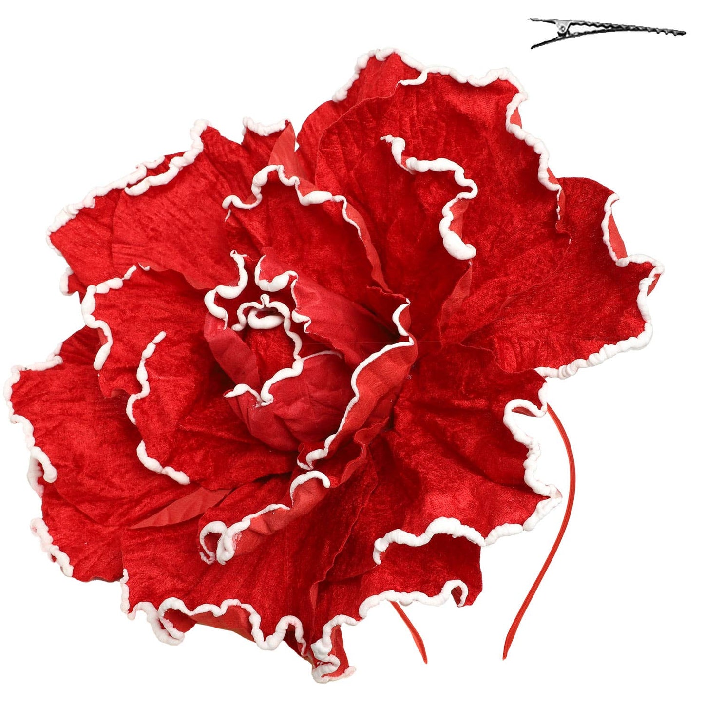 2-in-1 Flower Bloom Fascinator with Headband and Hair Clip