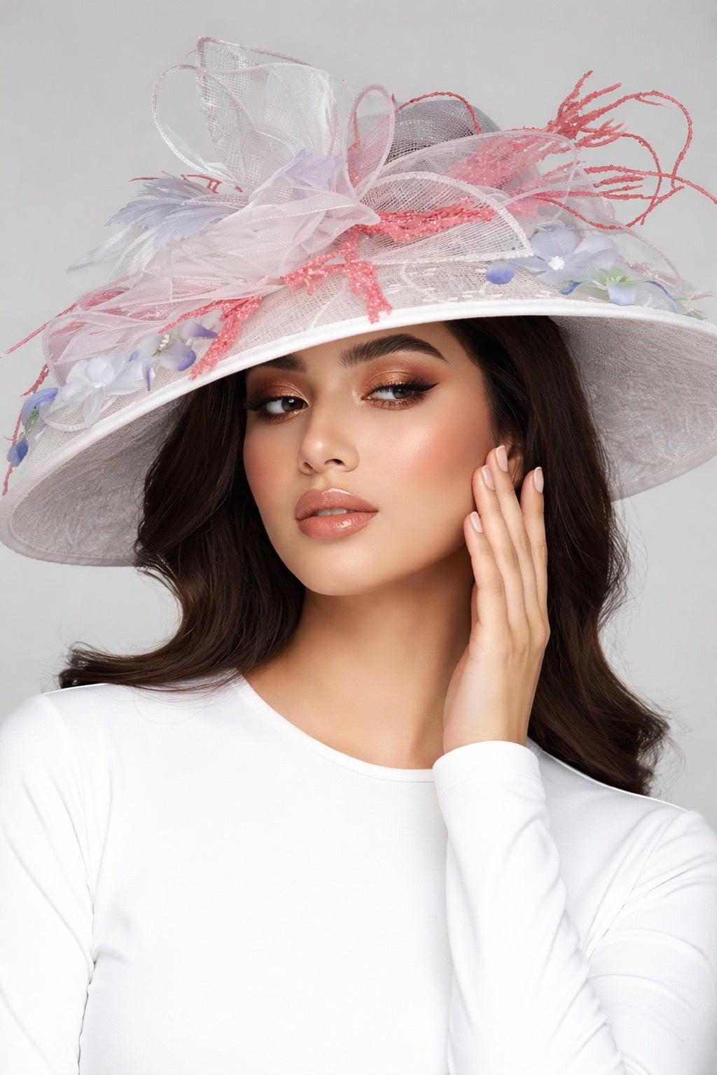 Gentle Wisteria Hat