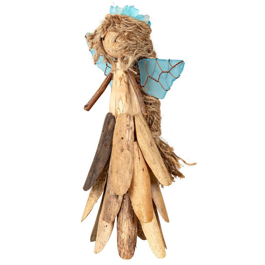 DRIFTWOOD AND SEA GLASS FAIRY