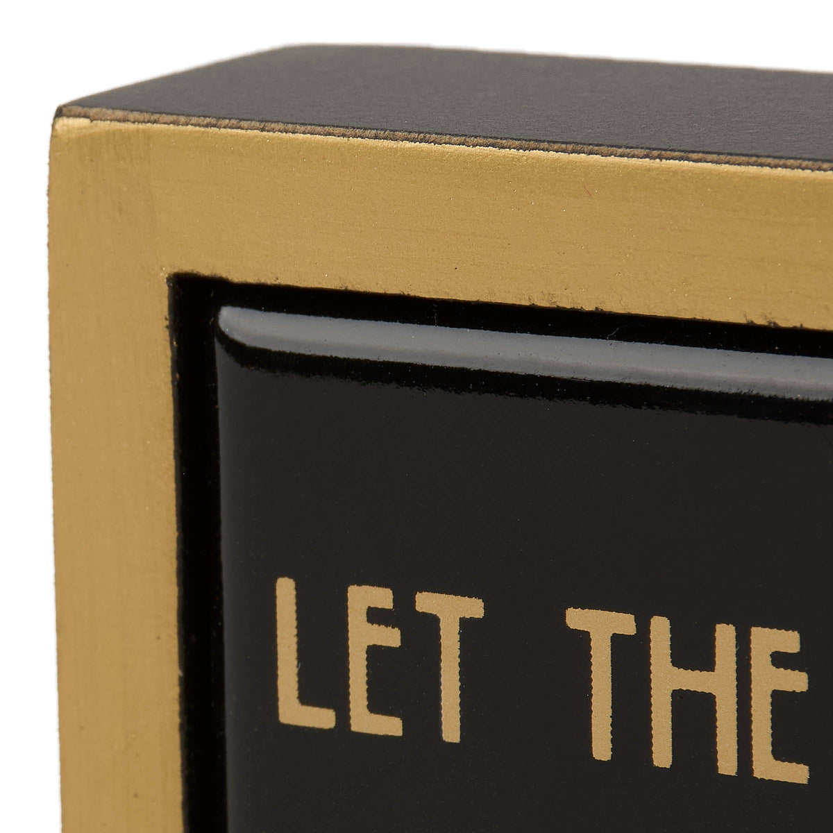Let The Fun Be Gin Box Sign Mini