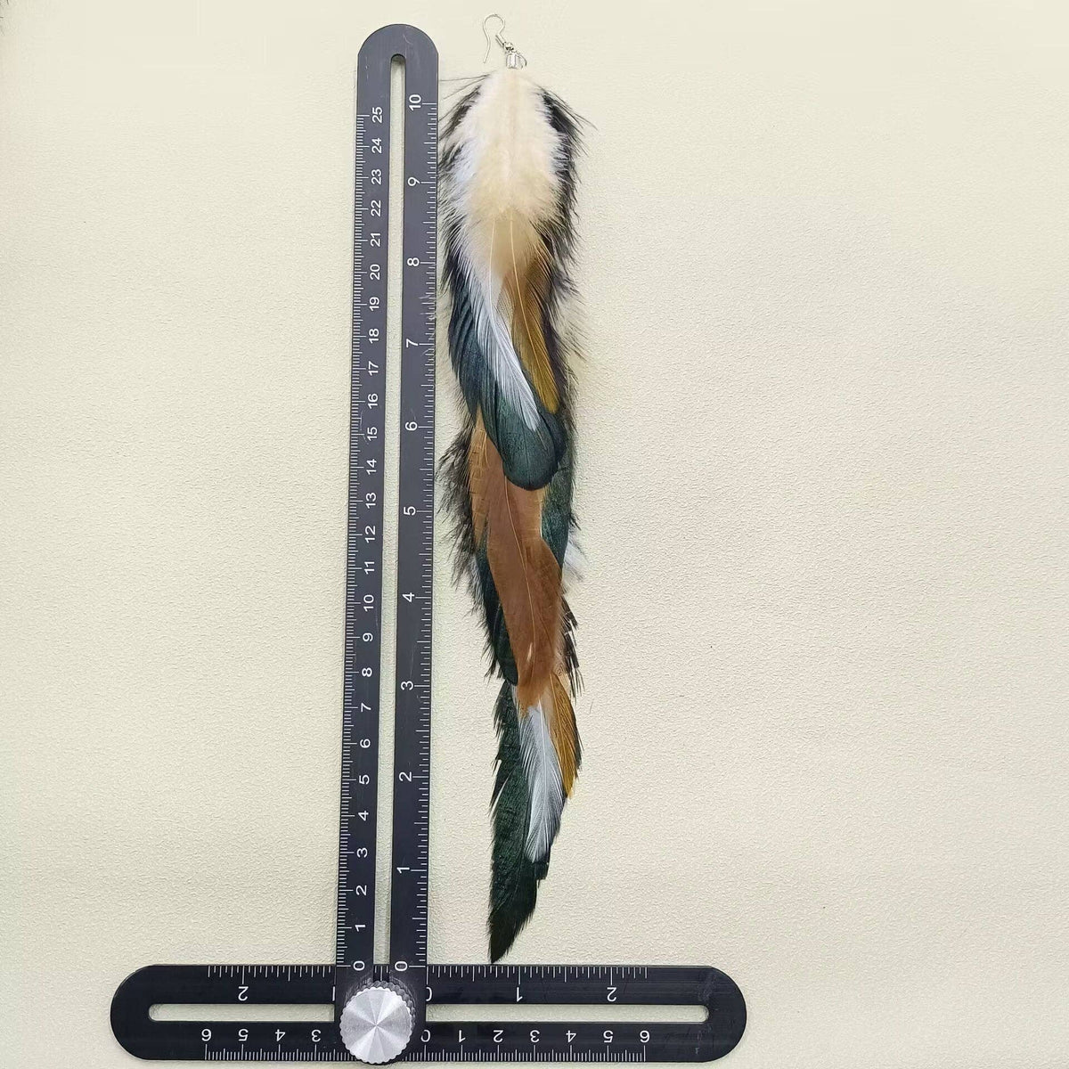 Sound of Running Feet Feather Earrings