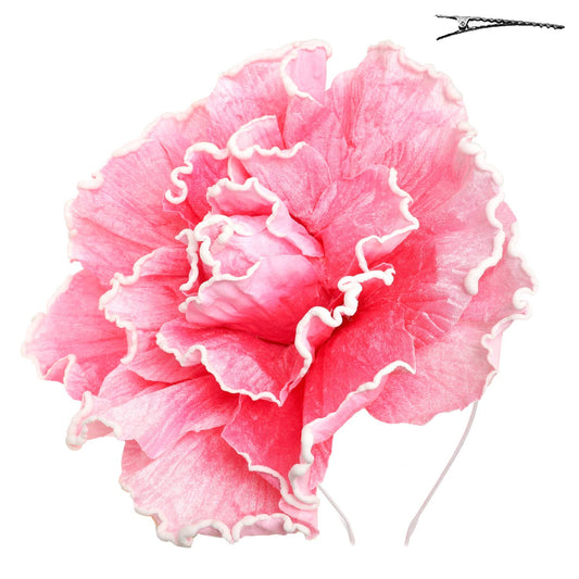 2-in-1 Flower Bloom Fascinator with Headband and Hair Clip