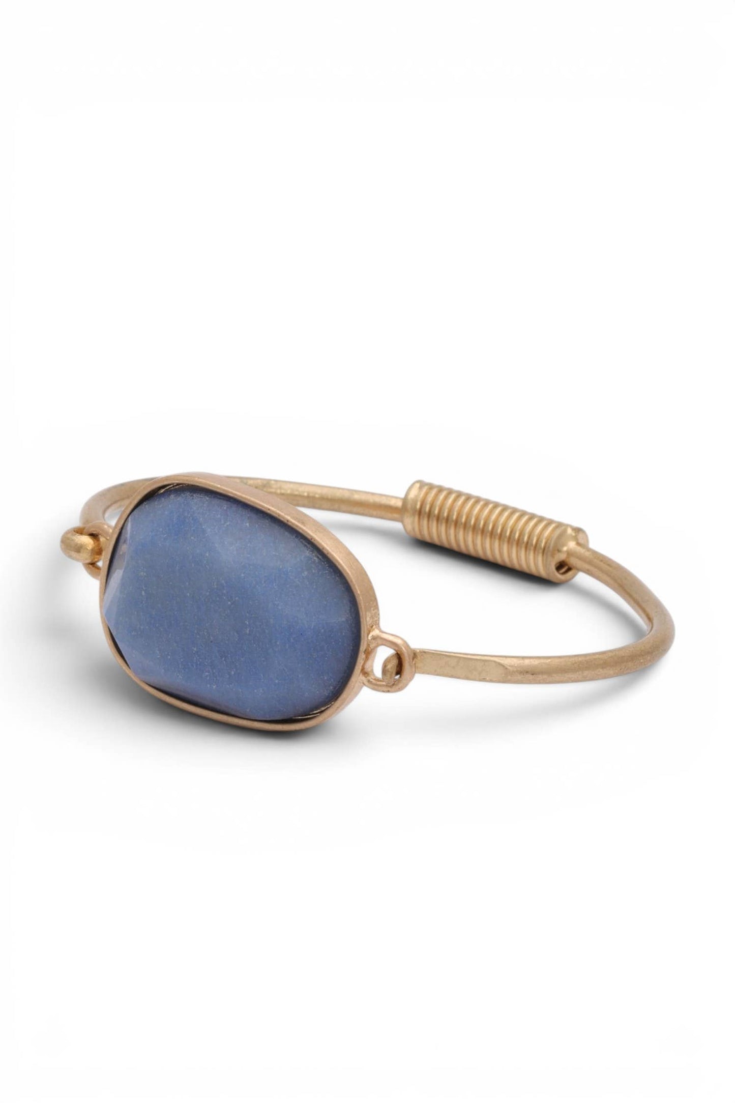 Genuine Stone Spring Flex Bangle