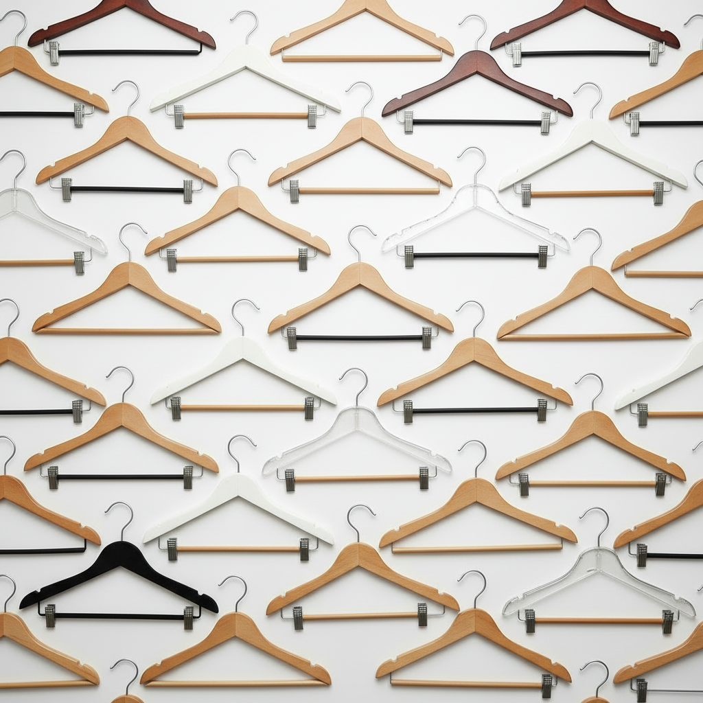 Quality Clothes Hangers Bundle (~100 Pieces)