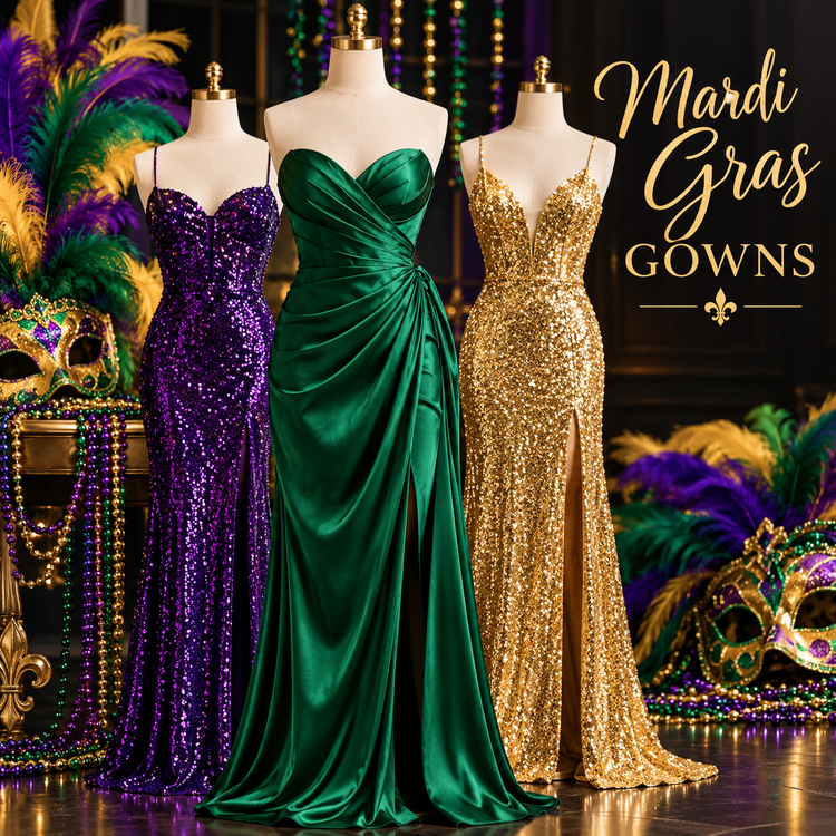 Mardi Gras Gowns