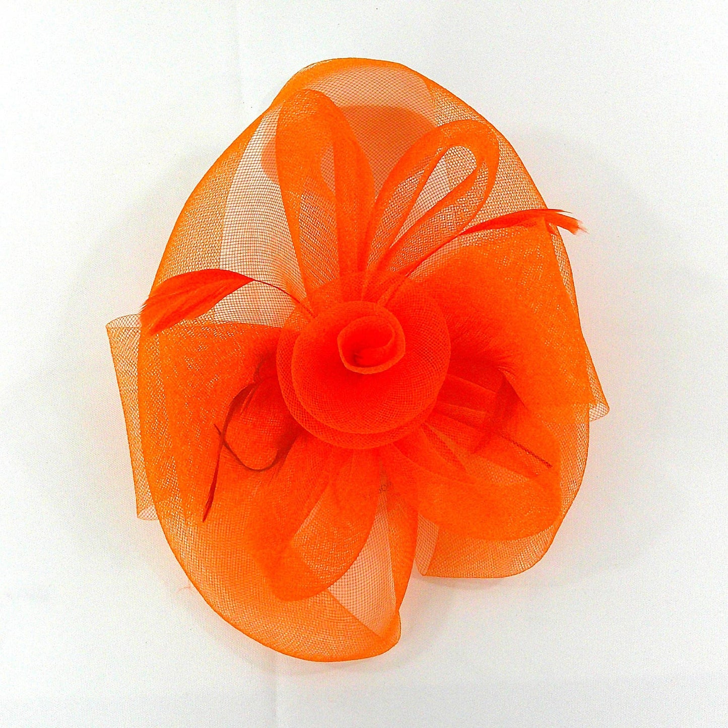 Fascinator Kentucky Derby & Tea Party Flower Feather Hat