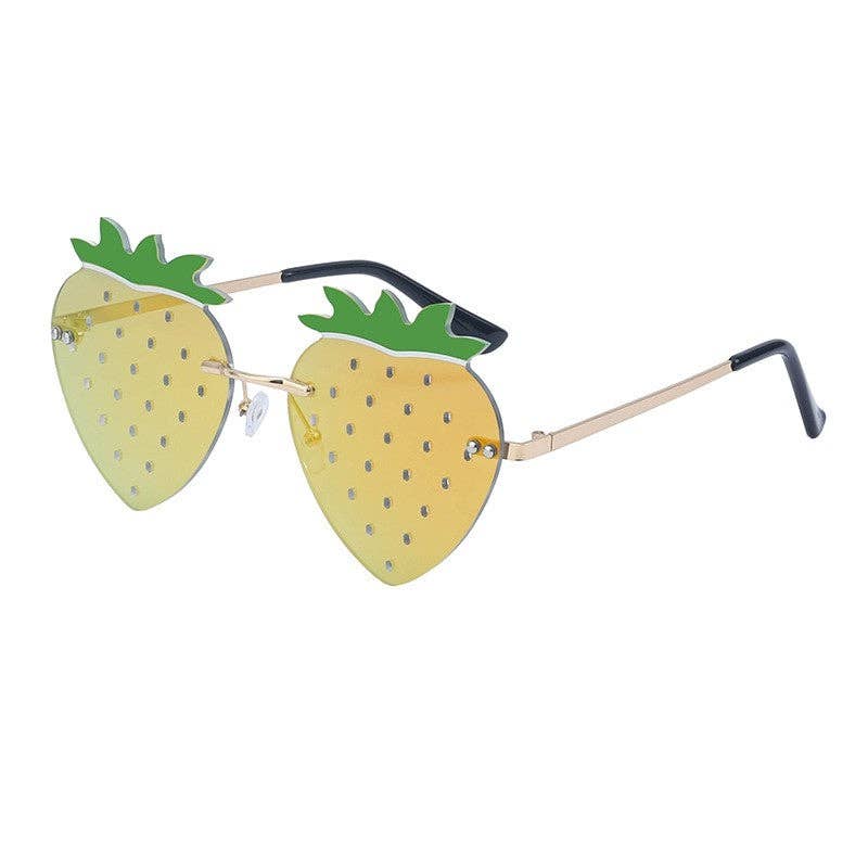 Strawberry Sunglasses For A Trendy, Quirky And Playful Party