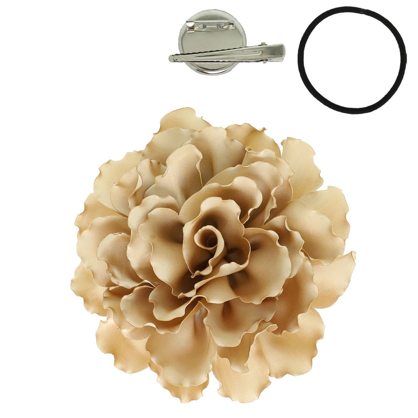 Camellia Flower Pin and Hair Clip