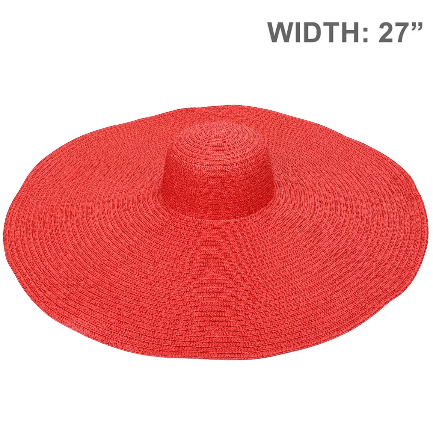 Floppy Oversized Wide Brim Paper Braid Sun Hat