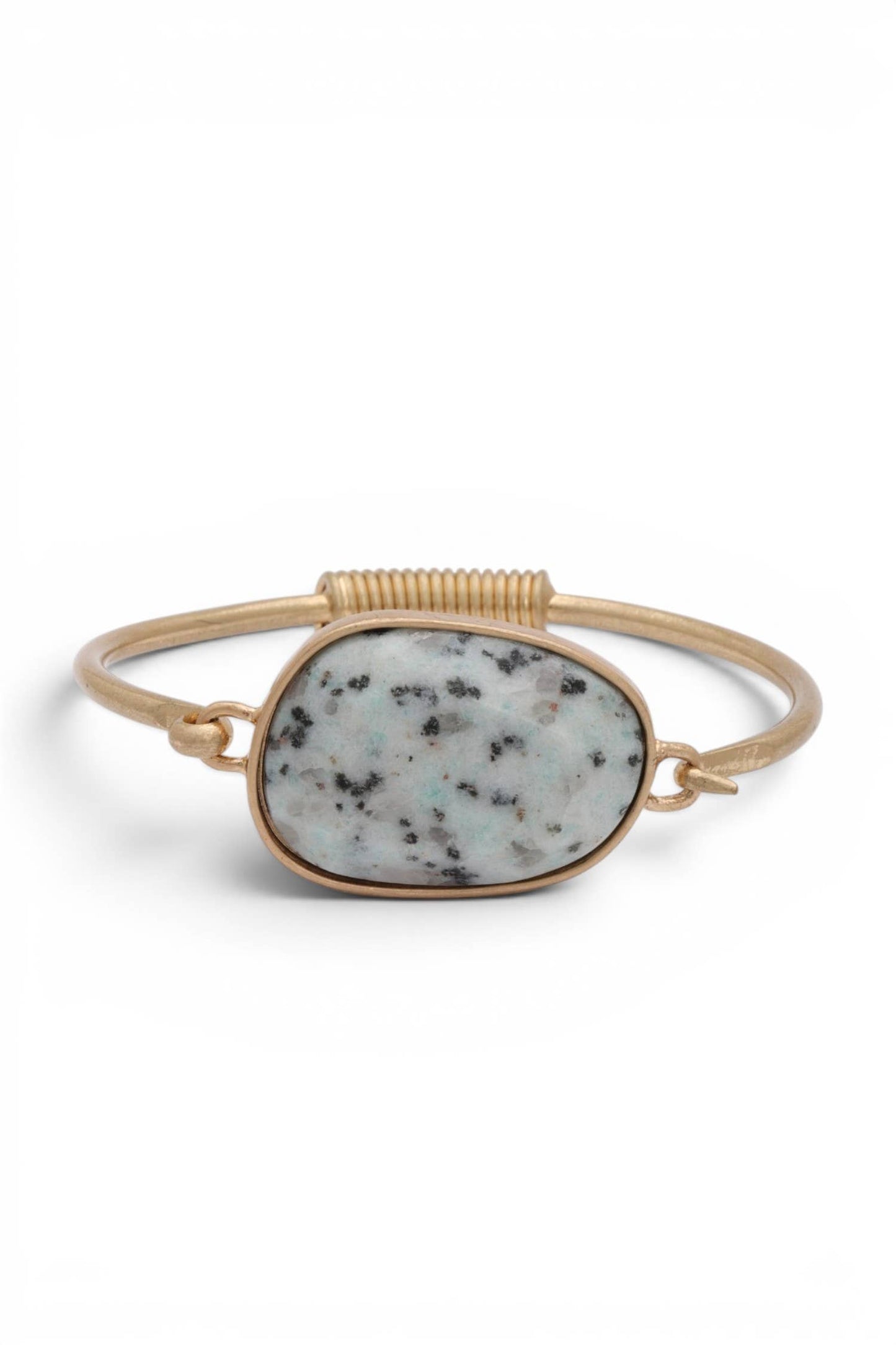 Genuine Stone Spring Flex Bangle