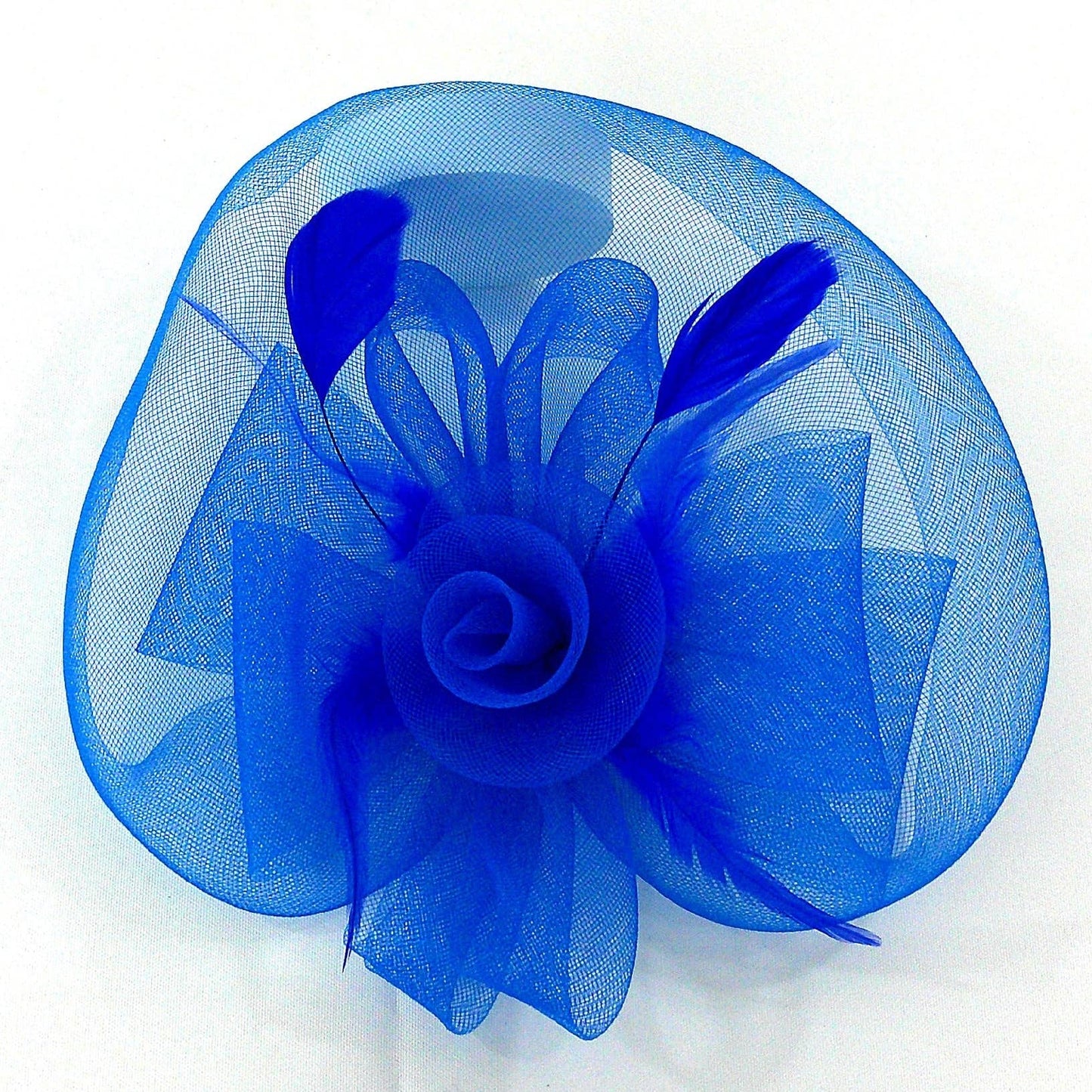 Fascinator Kentucky Derby & Tea Party Flower Feather Hat