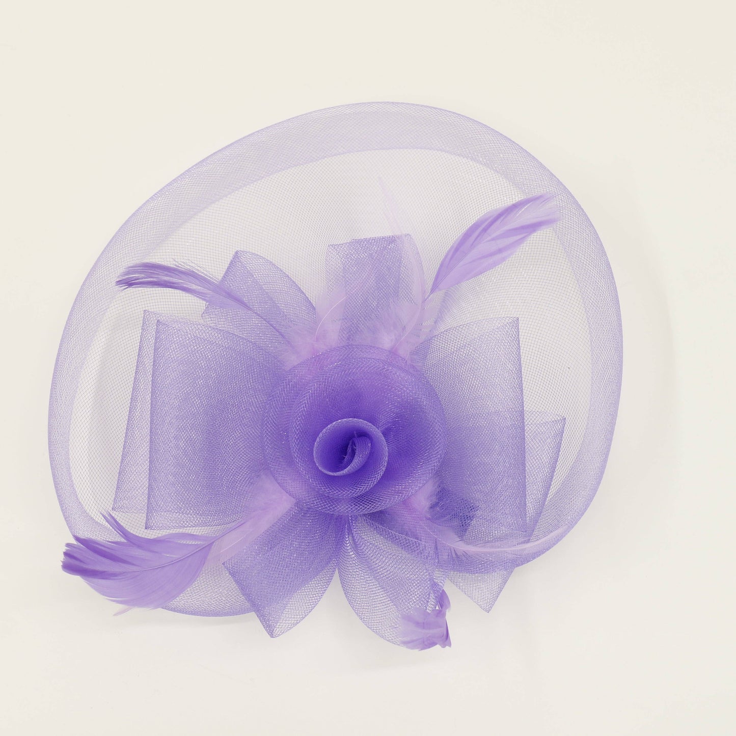 Fascinator Kentucky Derby & Tea Party Flower Feather Hat