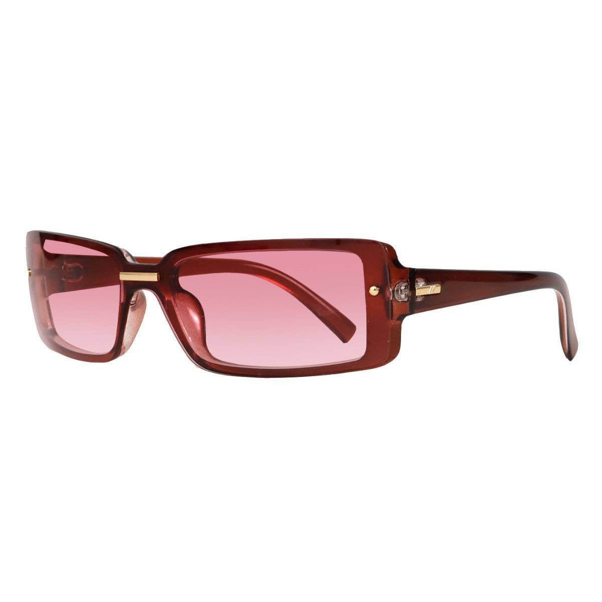 Vintage Fashion Square Sunglasses for Women UV400 Protection