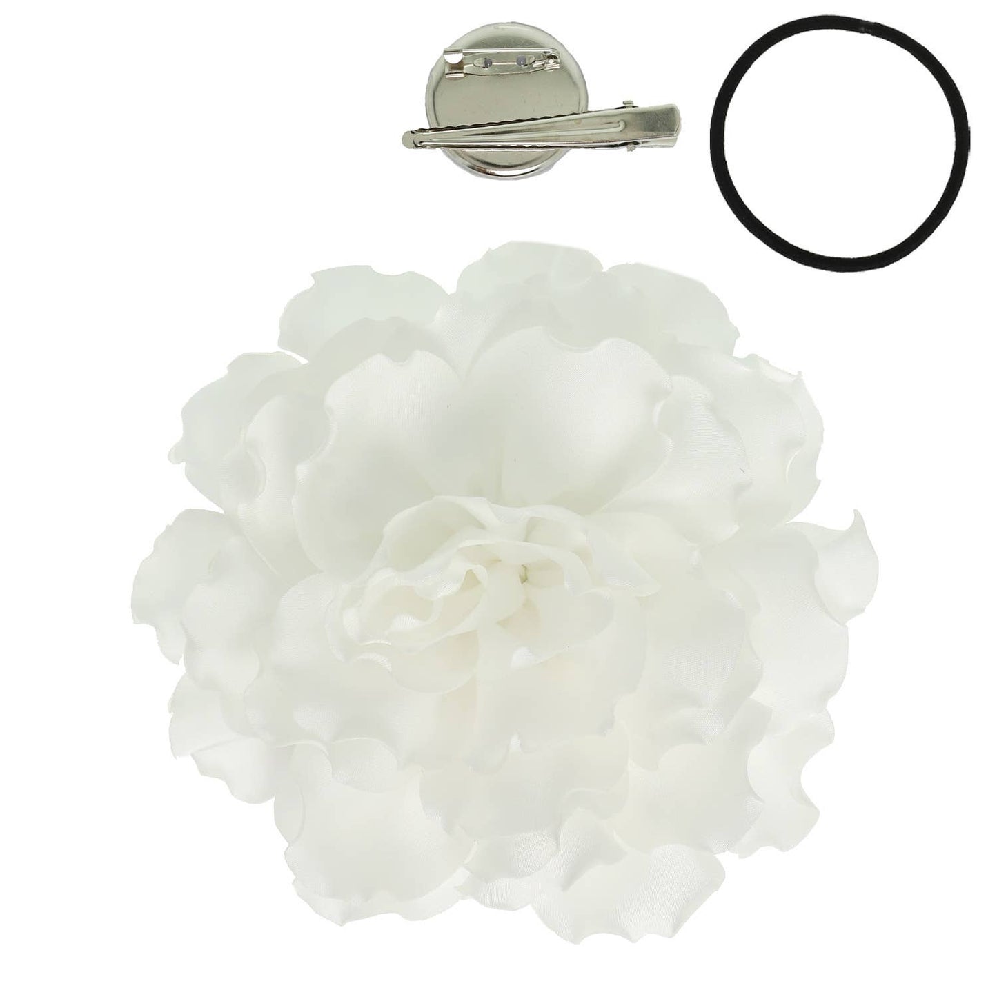 Camellia Flower Pin and Hair Clip