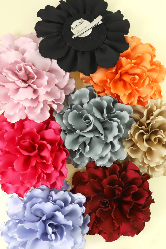 Camellia Flower Pin and Hair Clip