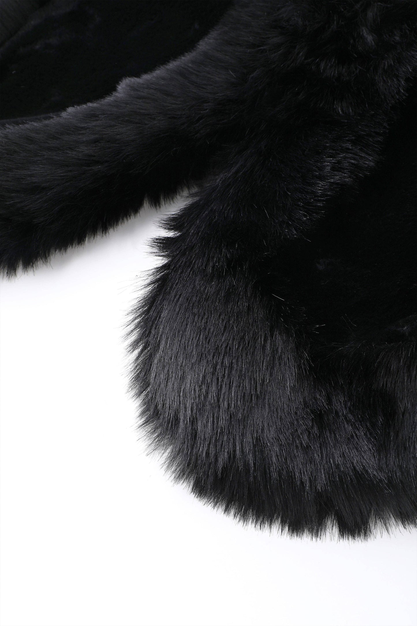 Gorgeous Faux Fur Wrap Evening Cape
