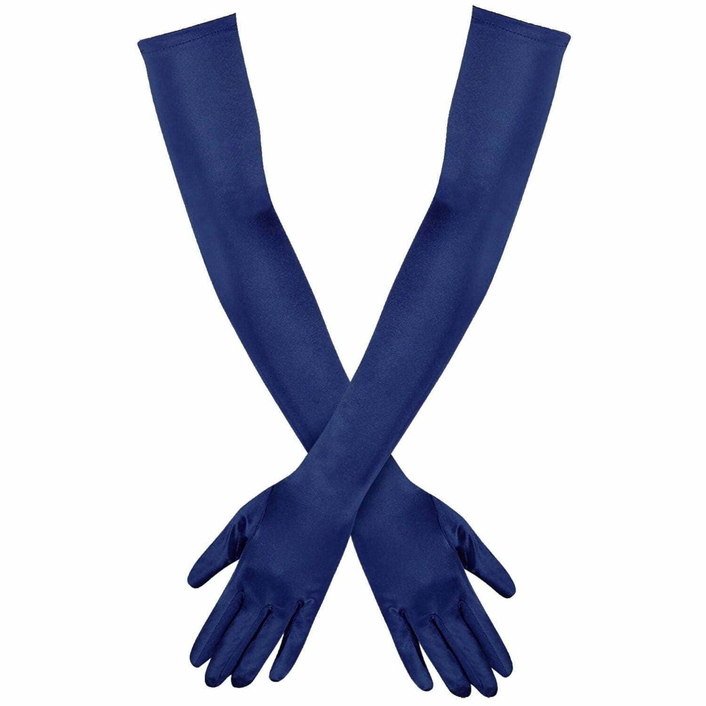 23 Inch Opera Length Satin Gloves – Gatsby Flapper 1920s Gloves