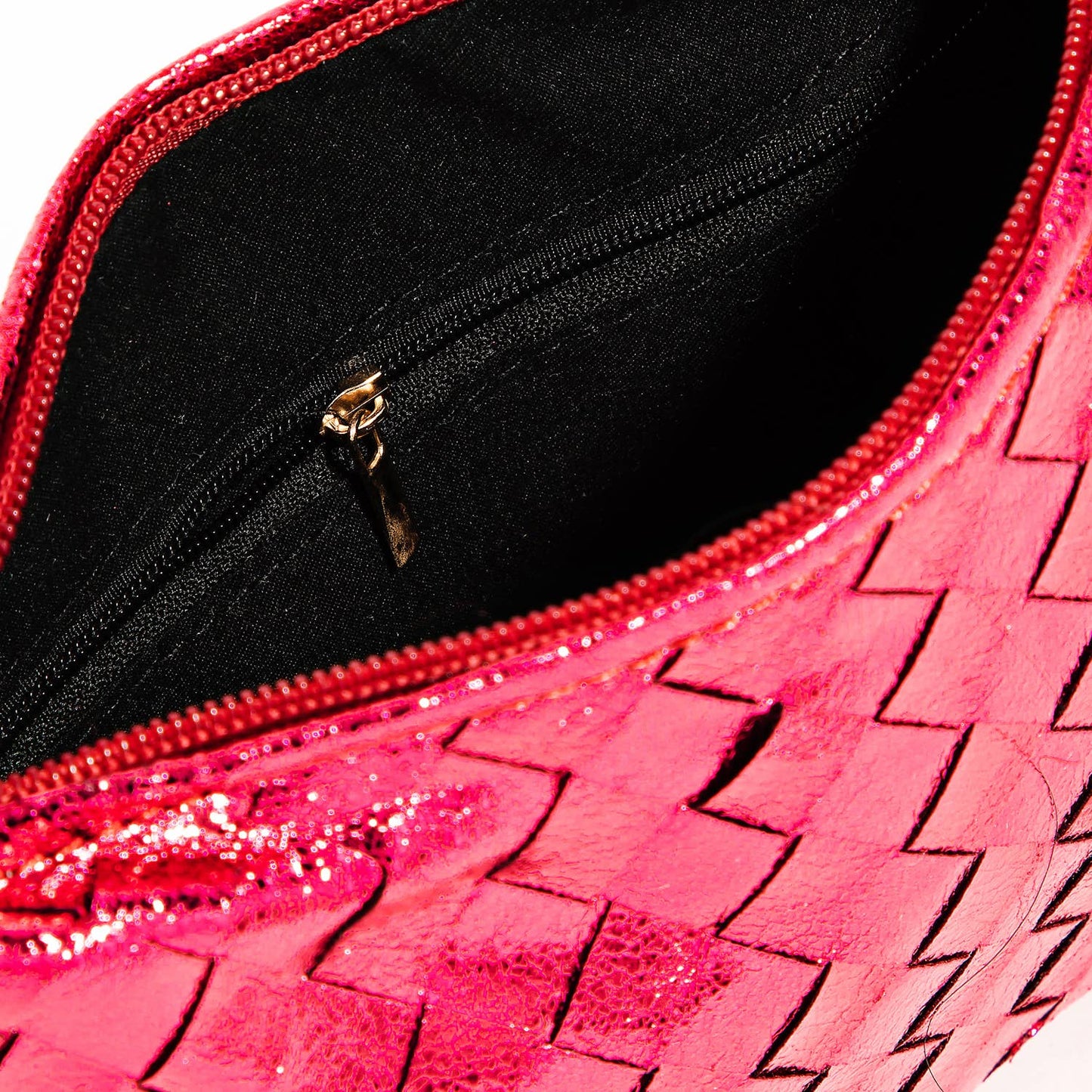 Basket Weave Hobo Handbag