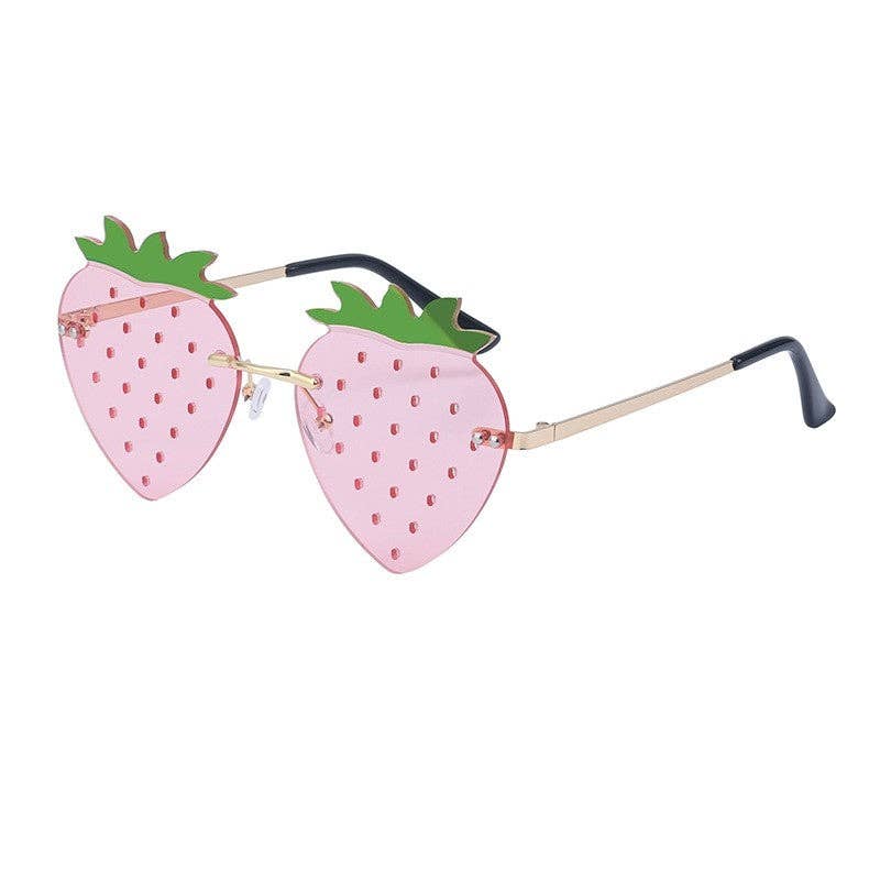 Strawberry Sunglasses For A Trendy, Quirky And Playful Party