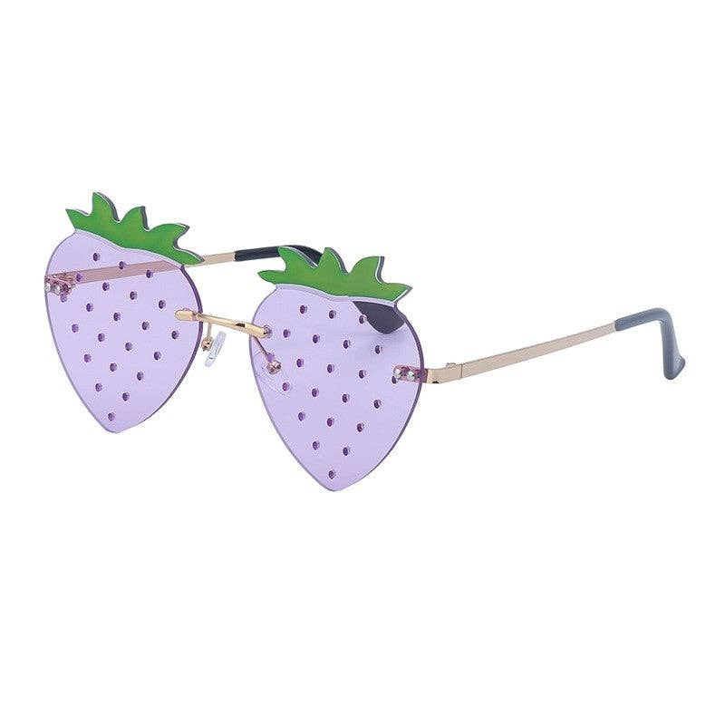 Strawberry Sunglasses For A Trendy, Quirky And Playful Party