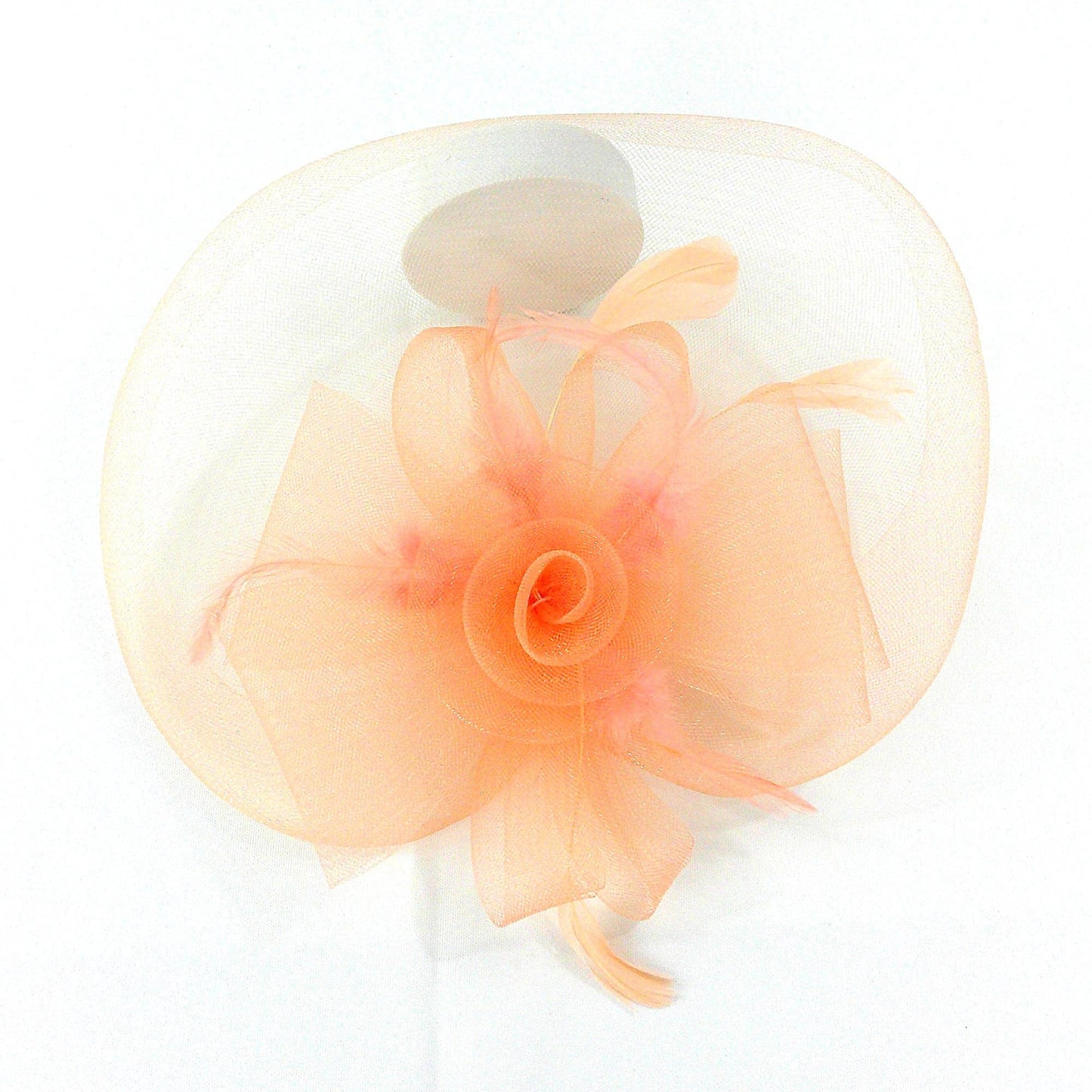 Fascinator Kentucky Derby & Tea Party Flower Feather Hat