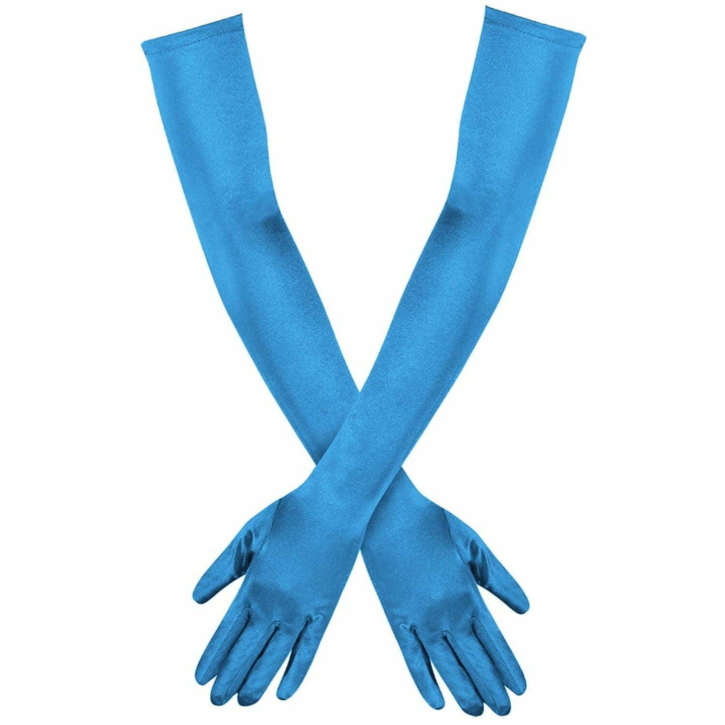 23 Inch Opera Length Satin Gloves – Gatsby Flapper 1920s Gloves