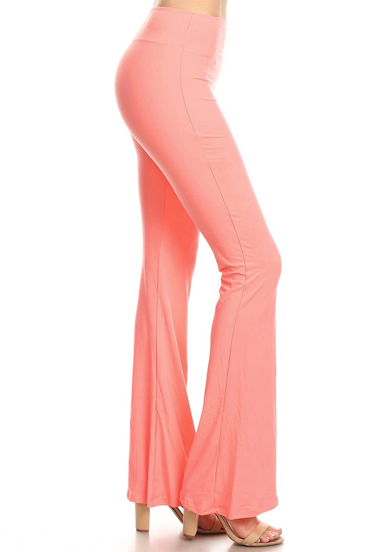 Buttery Soft High Waist Solid Palazzo Pants: Black / S