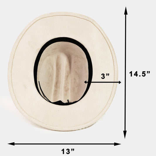 Pearl Beaded Cowboy Hat