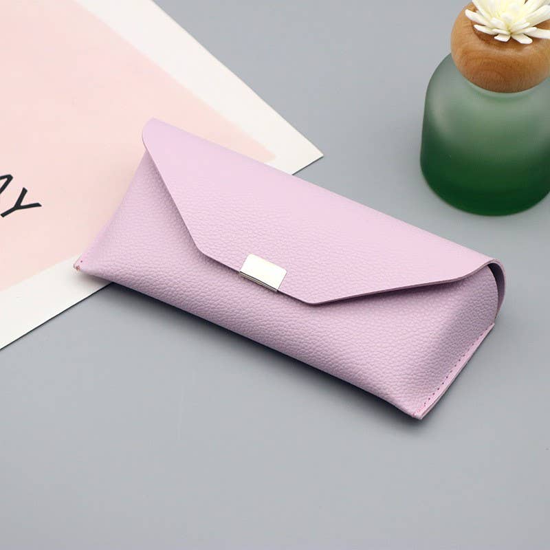 Textured Simple Pebbled Glasses Case