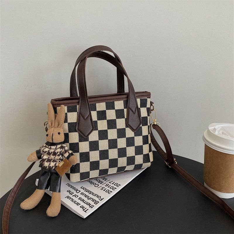 Fashionable Versatile Shoulder Handbag With Attachments