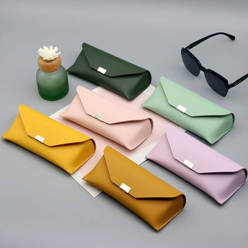 Textured Simple Pebbled Glasses Case