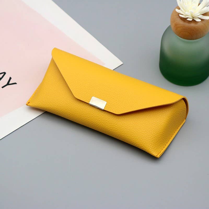 Textured Simple Pebbled Glasses Case