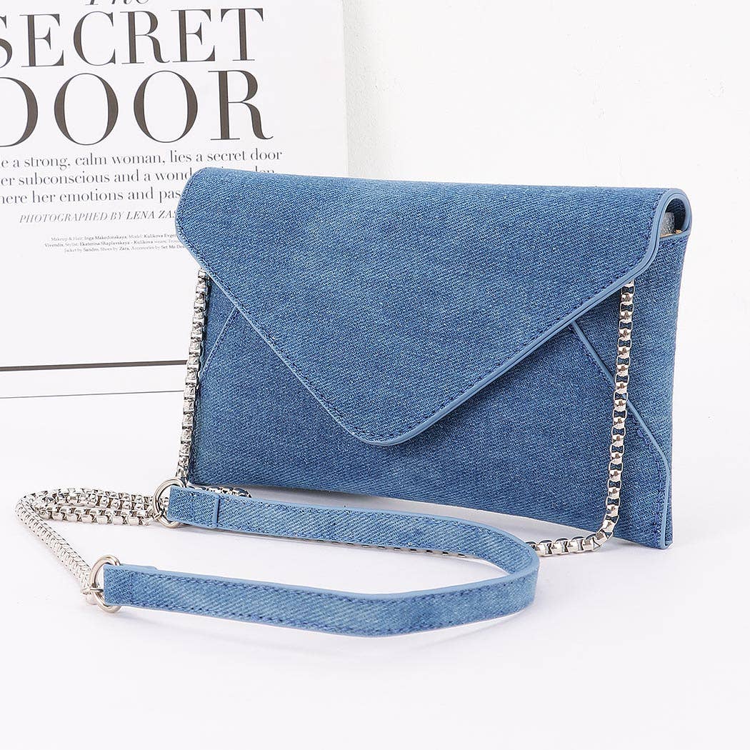 Clutch This in Denim
