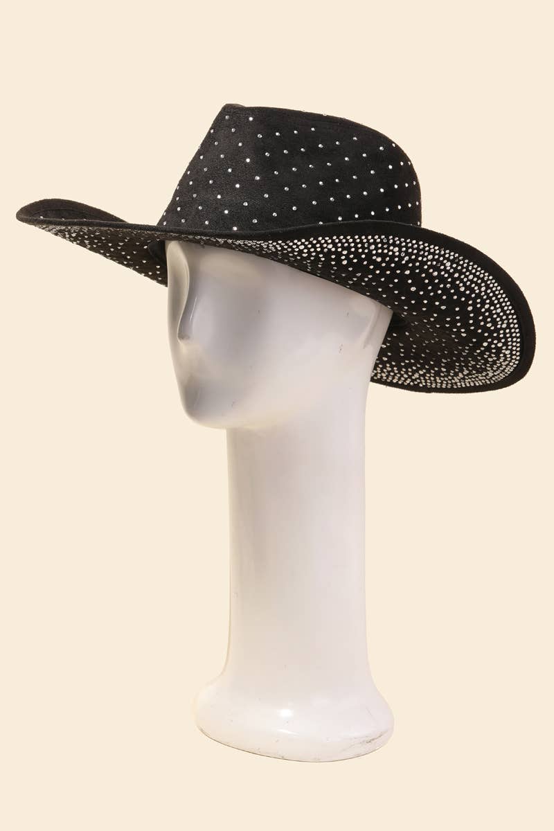 Studded Pattern Cowboy Hat