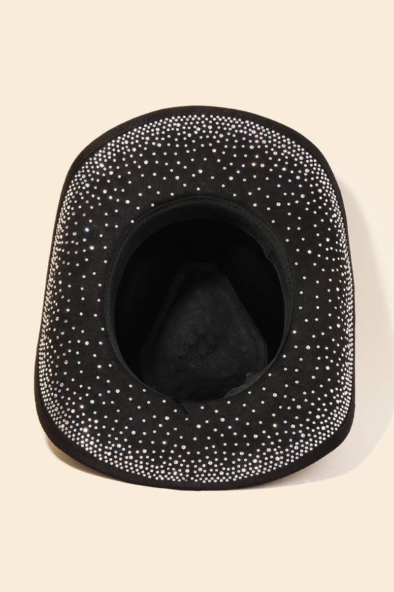 Studded Pattern Cowboy Hat