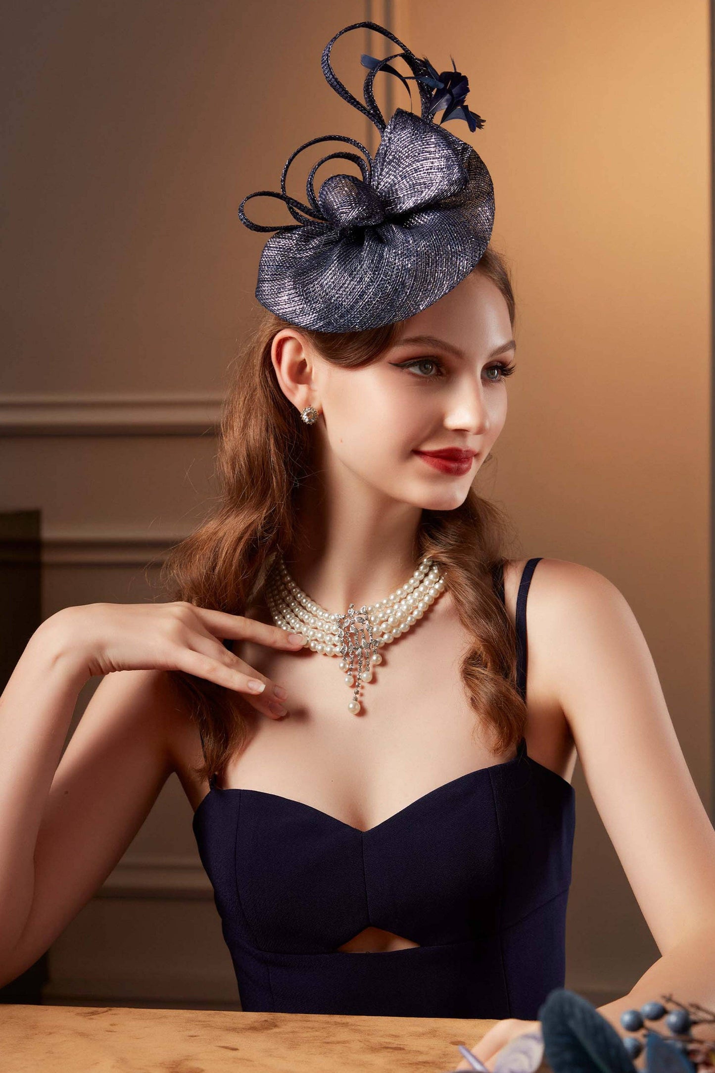 Classic Cocktail Pillbox Fascinator