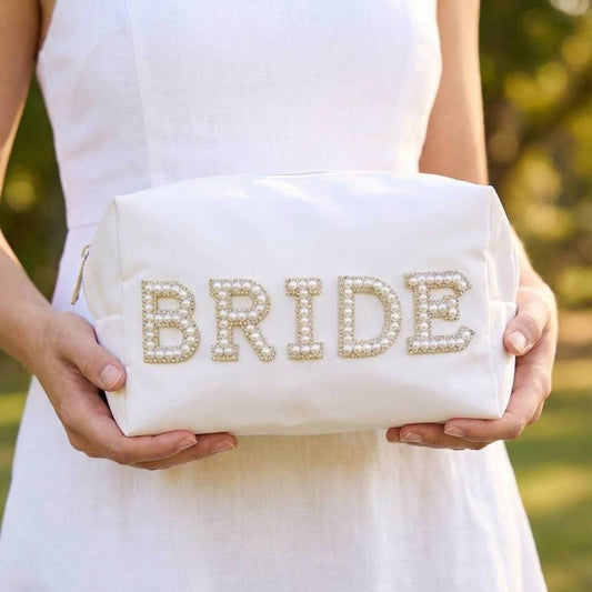 Bride Print Cosmetic Bag