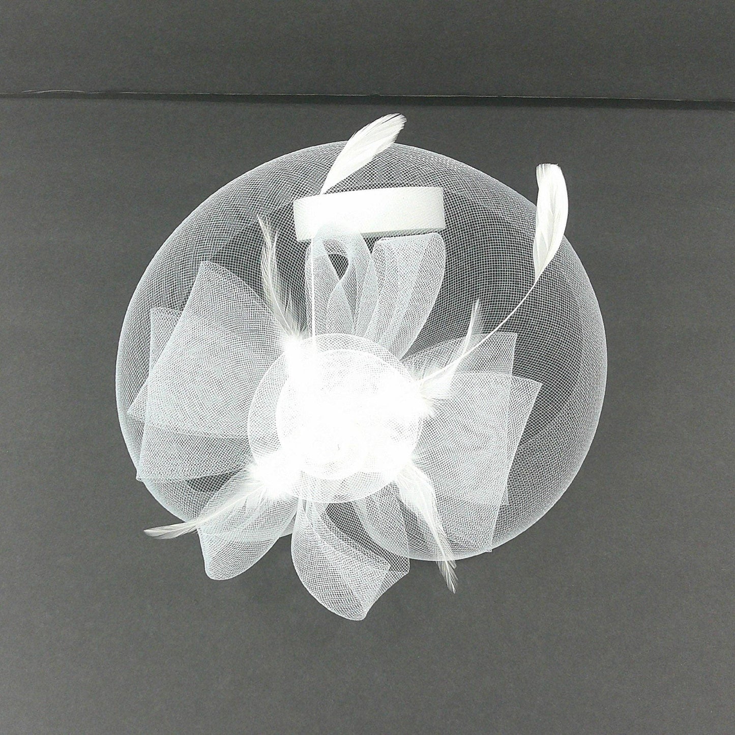 Fascinator Kentucky Derby & Tea Party Flower Feather Hat