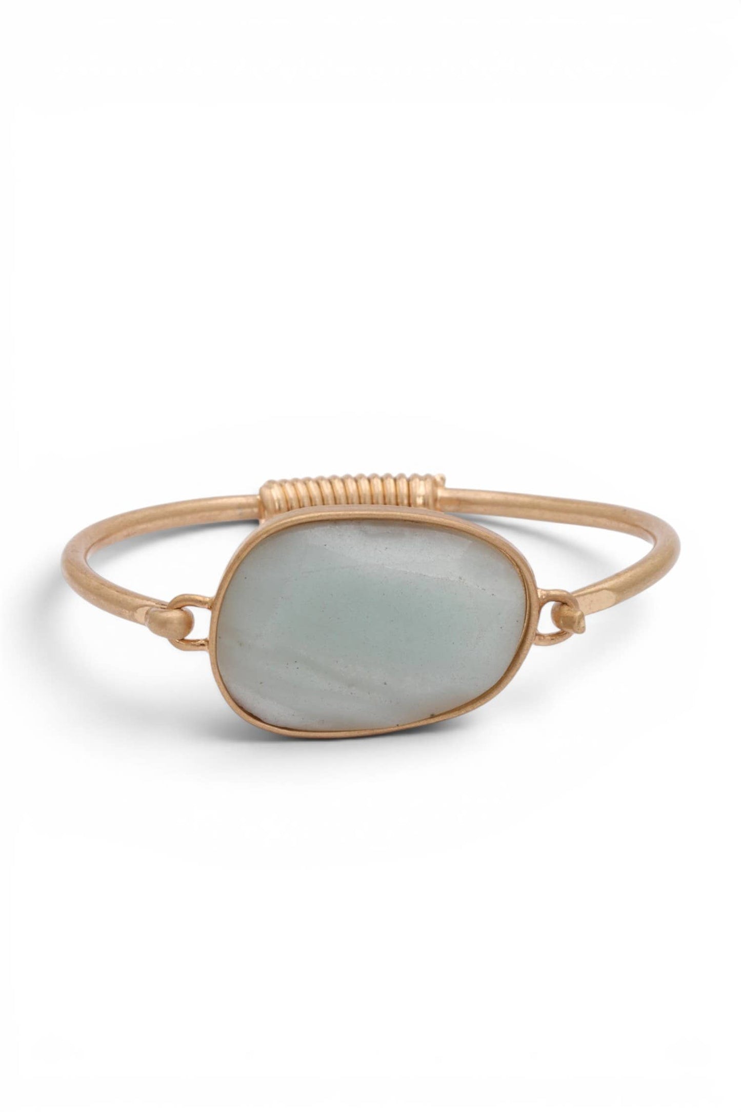 Genuine Stone Spring Flex Bangle