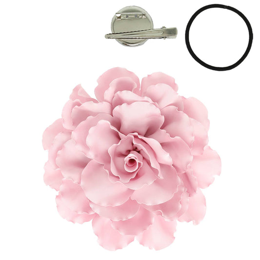 Camellia Flower Pin and Hair Clip