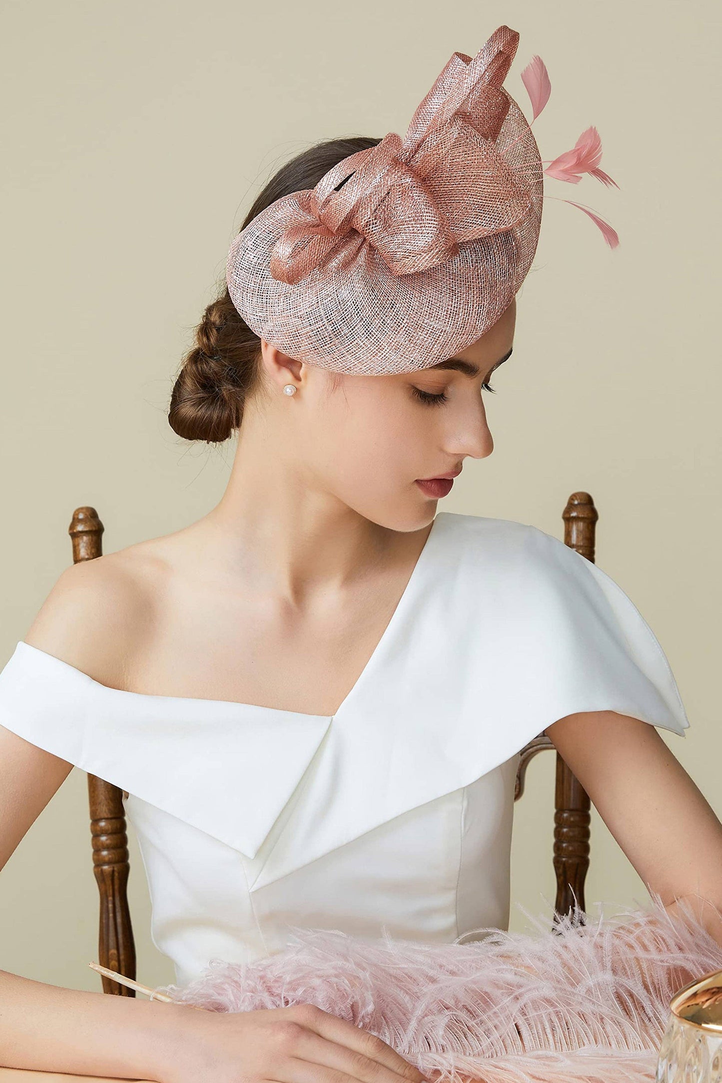 Classic Cocktail Pillbox Fascinator
