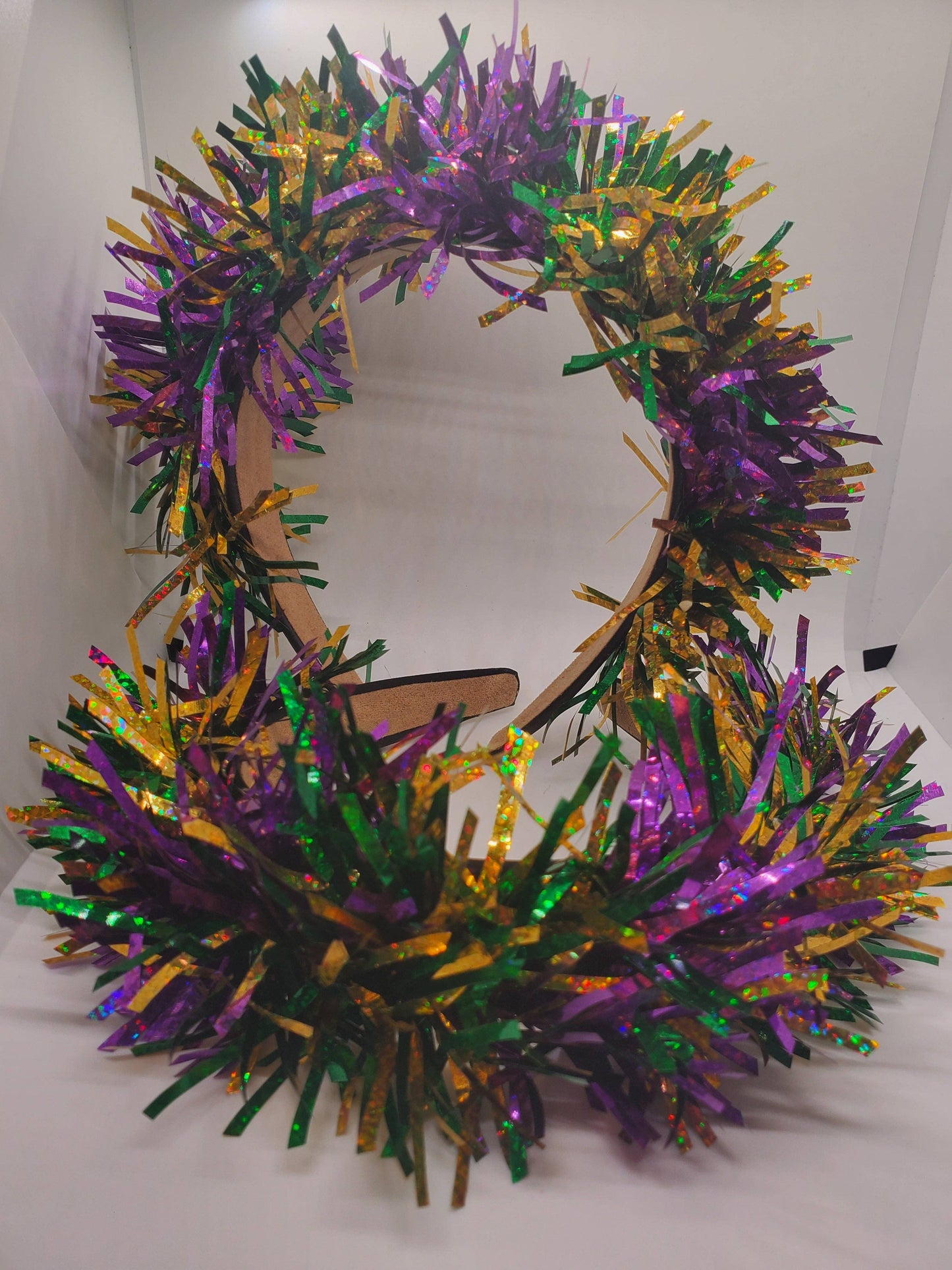 Mardi Gras Knot Headband – Tinsel Mardi Gras Hair Accessory