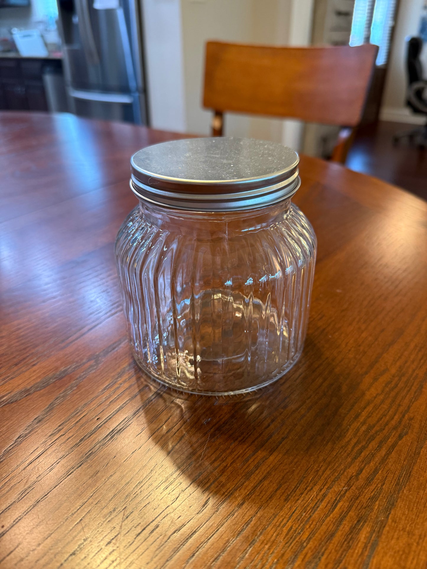 Glass Jar with Seal Tight Lid