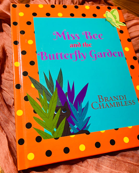 Miss Bee And The Butterfly Garden