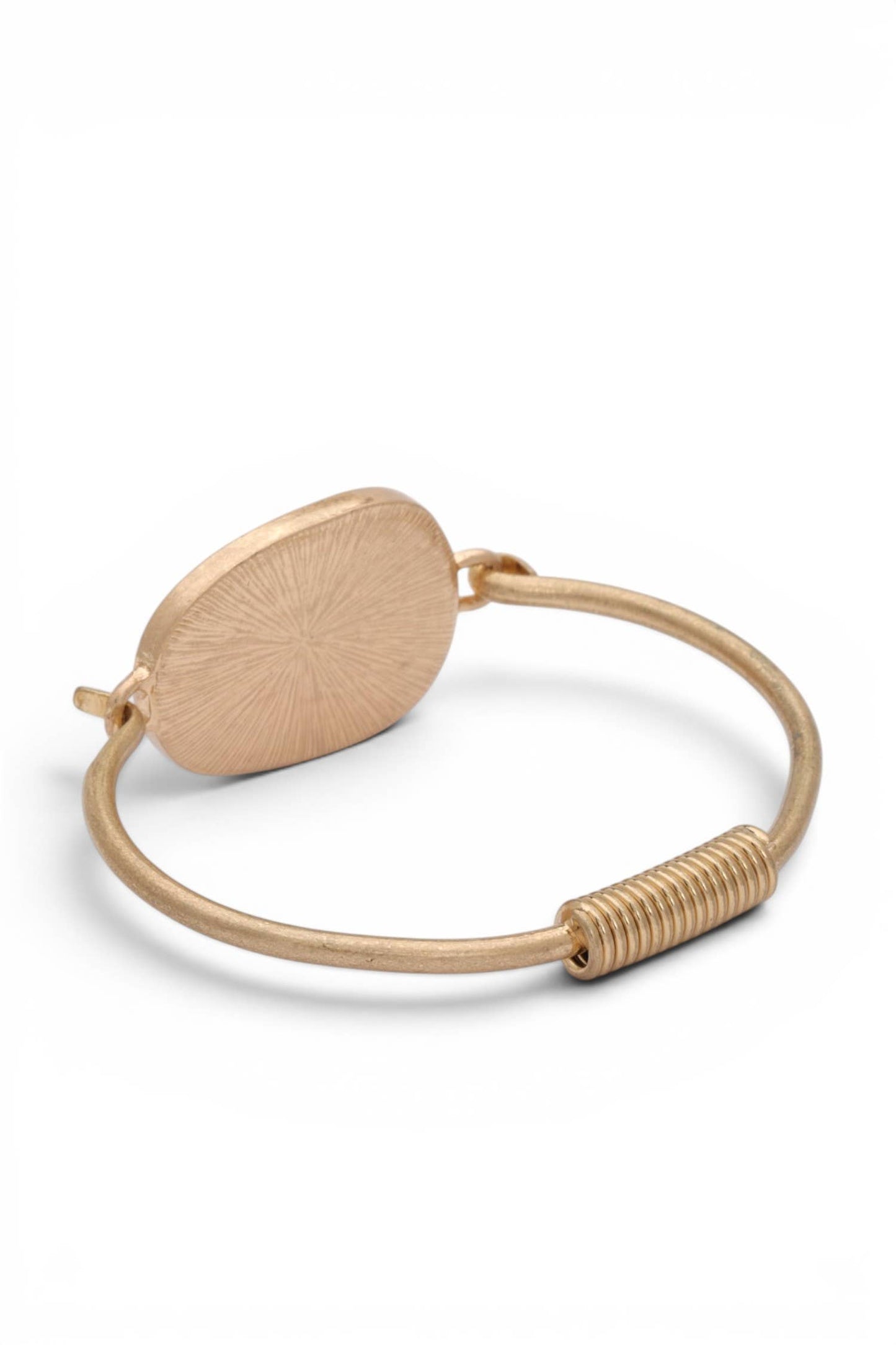 Genuine Stone Spring Flex Bangle