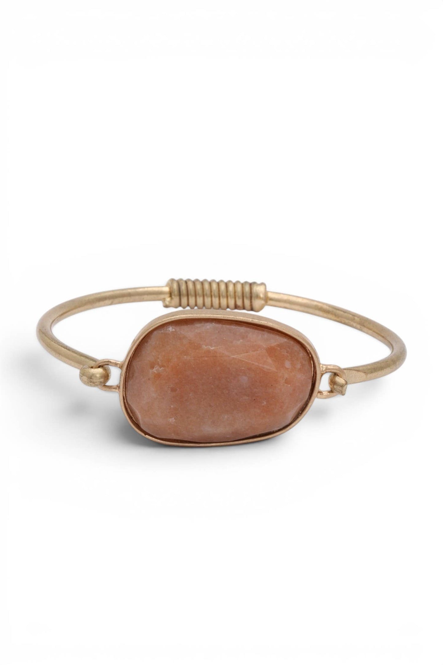 Genuine Stone Spring Flex Bangle