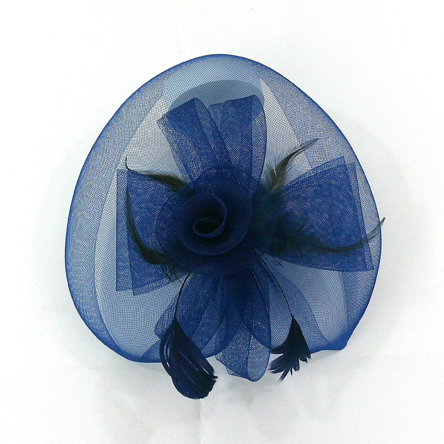 Fascinator Kentucky Derby & Tea Party Flower Feather Hat